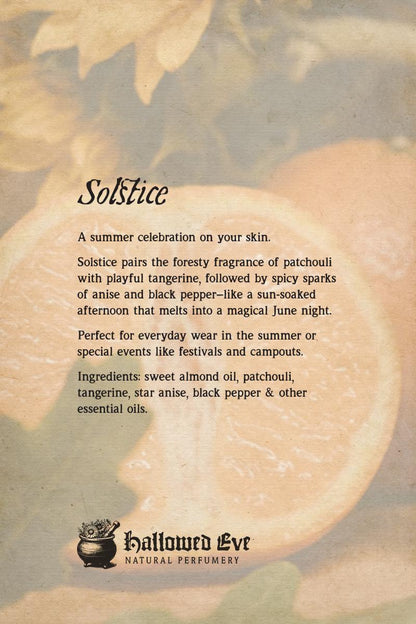 Solstice - Natural Perfume Oil __etsy:8197716941